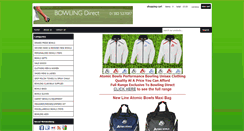 Desktop Screenshot of bowlingdirect.co.uk